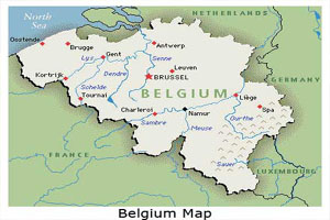 Belgium Map