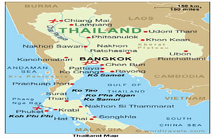 Thailand Map